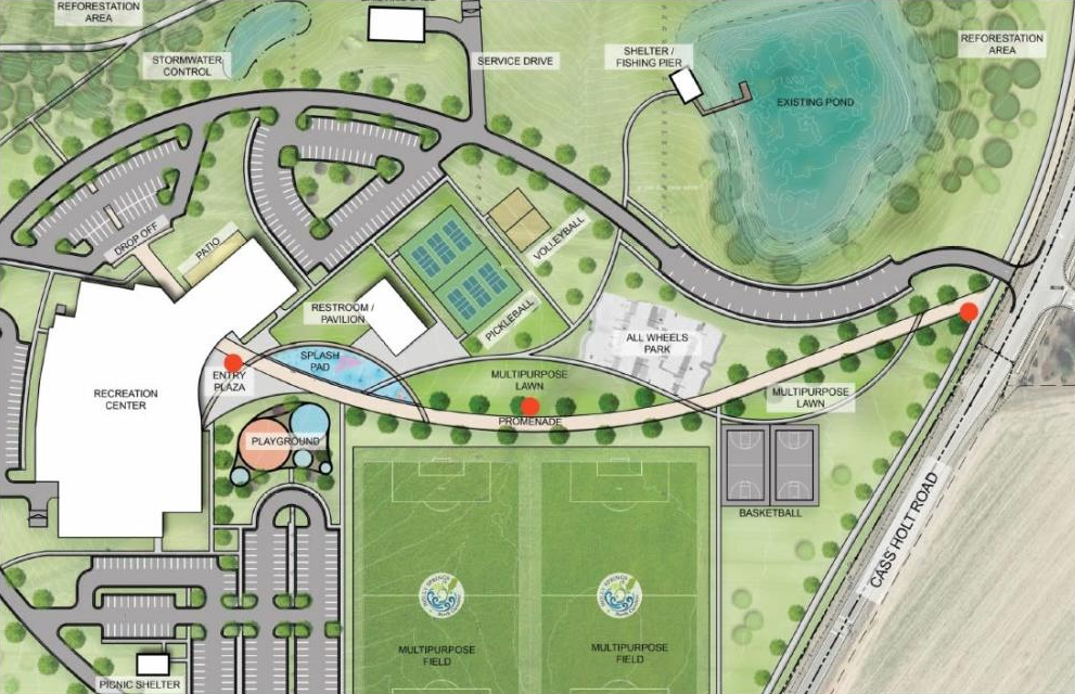 Public Art Locations at Eagles Landing Park