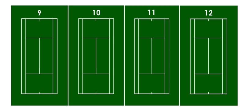 Ting Pickleball Court Layout