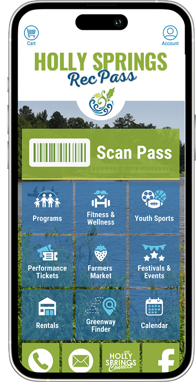 RecPass App Screen on Mobile Phone