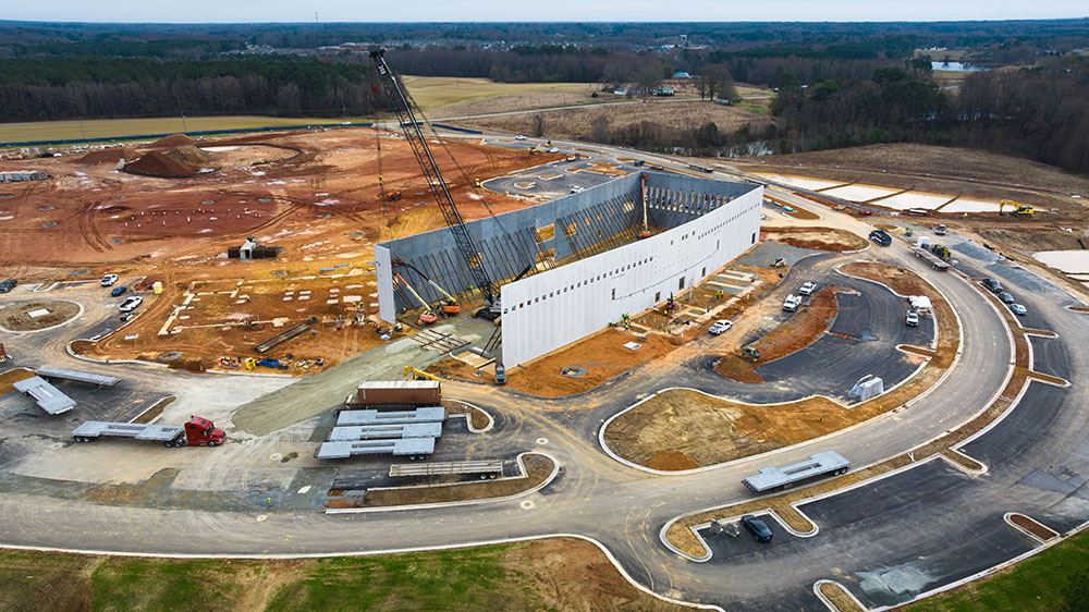 Eagles Landing Park Construction