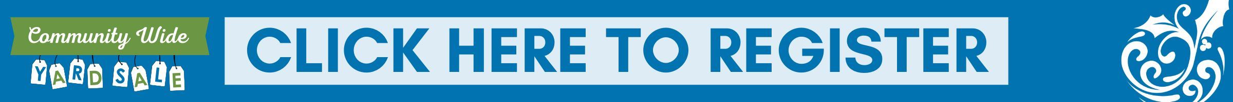 Yard Sale Register Button